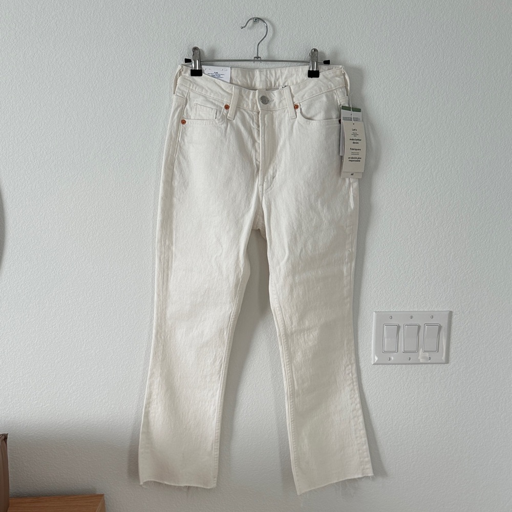 H&M White Flare Women's Jeans